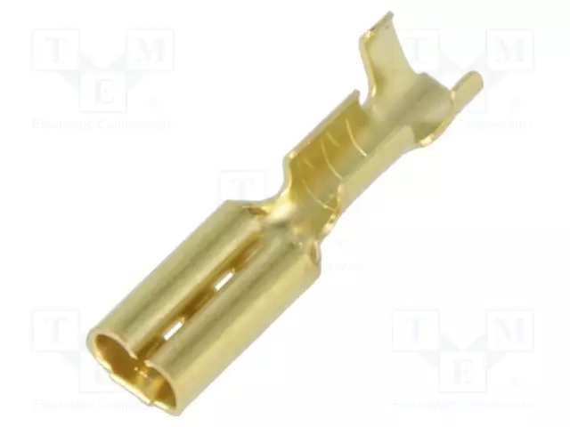 PURISTUSLIITIN - LITTEÄ - 2,8MM - 0,5MM - NAARAS - 0,3÷0,5MM2 - PURISTETTAVA - Eristämättömät liittimet - 3760B.60 - 1