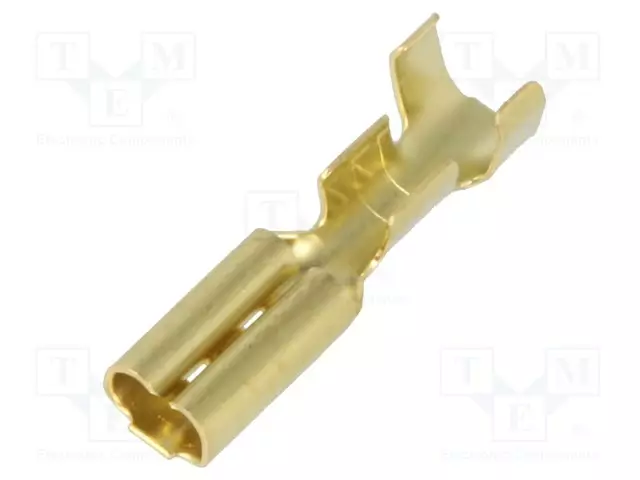 PURISTUSLIITIN - LITTEÄ - 2,8MM - 0,8MM - NAARAS - 0,5÷1MM2 - PURISTETTAVA - Eristämättömät liittimet - 3767.60 - 1