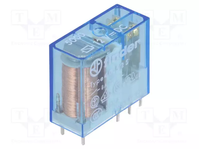 RELE - DPDT - UKELAN: 12VDC - 8A/250VAC - 8A/30VDC - Pienoisreleet - 40.52.7.012.5000 - 1