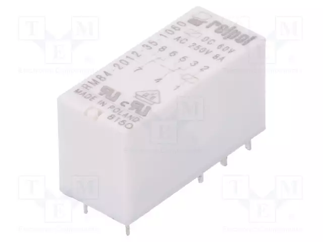 RELE - DPDT - UKELAN: 60VDC - 8A - 8A/250VAC - RM84 - Pienoisreleet - RM84-2012-35-1060 - 1