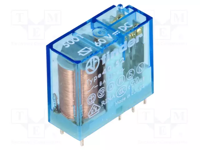 RELE - DPDT - UKELAN: 60VDC - 8A/250VAC - 8A/30VDC - Pienoisreleet - 40.52.9.060.500 - 1