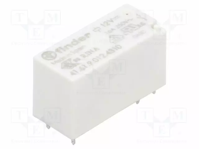 RELE - UKELAN: 12VDC - IKOSKETINTEN MAX: 30A - Pienoisreleet - 41.61.9.012.4310 - 1