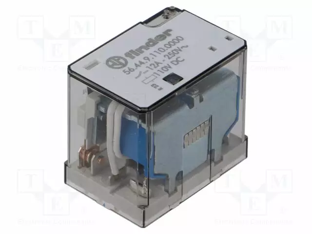 RELE - 4PDT - IKOSKETINTEN MAX: 12A - PCB - Teollisuusreleet - 56.44.9.110.0000 - 1
