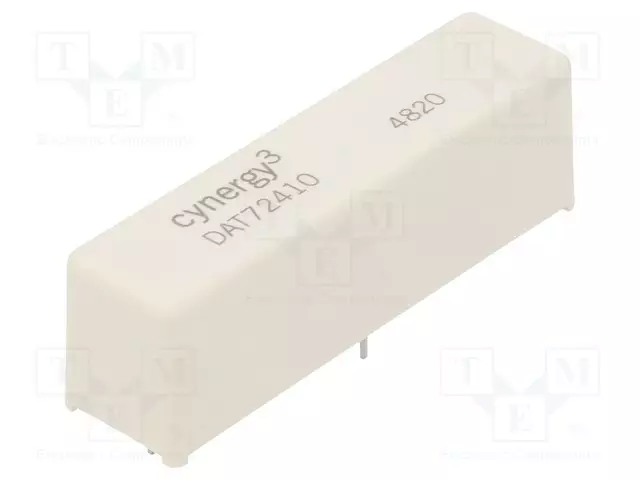 RELE: TYHJIÖRELE - SPST-NO - UKELAN: 24VDC - 3A - MAX.7KVDC - MAX.7KVAC - Reedreleet - DAT72410 - 1