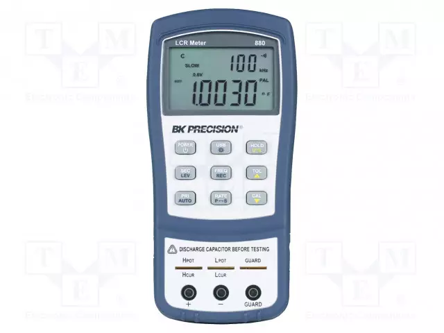 RLC SILTA - LCD - (10000),(40000) - 4X/S - 4PF÷20MF - TARKKUUS: 0,1% - LCR Mittarit - BK880 - 1