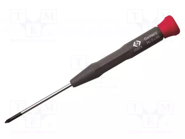 RUUVIMEISSELI: TARKKUUS-PHILLIPS - PH0 - TERÄN PIT: 60MM - Ruuvimeisselit ja sarjat - CK-4882-060 - 1