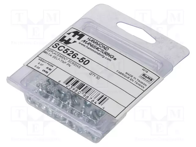 RUUVISARJA - 50KPL - Koteloiden lisätarvikkeet - HM-SC526-50 - 1