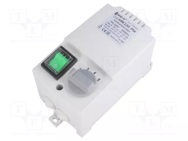 SÄÄDIN - NOPEUS - 230VAC - IP54 - LÄMPÖLUOKKA: TA40B - 175X90X95MM - AC moottoreiden ohjaimet - ARW-2.0 - 1