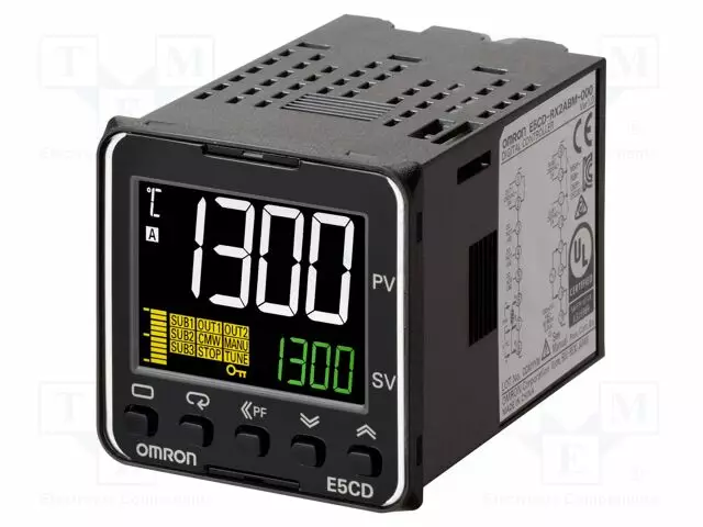 AUTOMATION MODULE: REGULATOR - TEMPERATURE - -1999÷9999 - SPST-NO - Säädinmoduulit - E5CD-RX2DBM-000 - 1