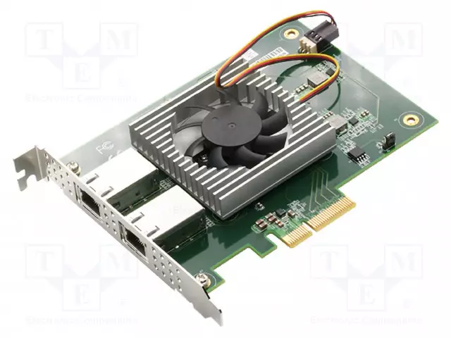 SARJAPORTTIKORTTI - PCI,PCIE X4 GEN.2 - RJ45 X2 - 10GBPS - 0÷60°C - Teollisuusverkot - PERT514A1000 - 1