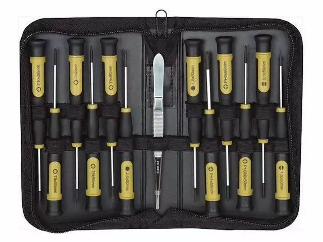 TARKKUUS-KUUSIOKOLO,PHILLIPS,LITTEÄ,TORX® - MICRO-DRIVER - Ruuvimeisselit ja sarjat - PR22720 - 1