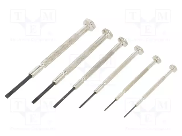 TARKKUUS-PHILLIPS,LITTEÄ - MATERIAALI: TERÄS - RASIA - 6KPL - Ruuvimeisselit ja sarjat - FUT.DM-30 - 1