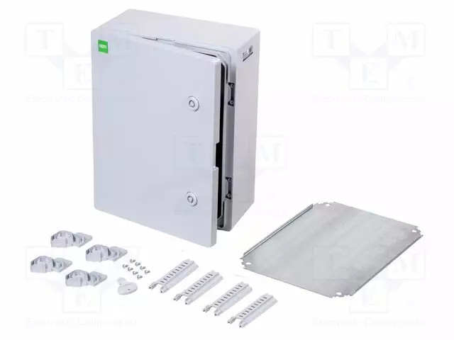SEINÄASENNUSKOTELO - X: 300MM - Y: 400MM - Z: 165MM - INDUSTRIAL SR - ABS - IP65 - Seinään asennettavat kotelot - EPN-2761-00 - 1