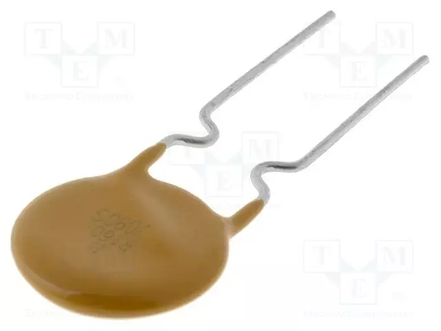 SULAKE: POLYMEERISULAKE PTC - 1,6A - Ø10,2MM - THT - 5,1MM - PTC sulakkeet - MF-R160 - 1