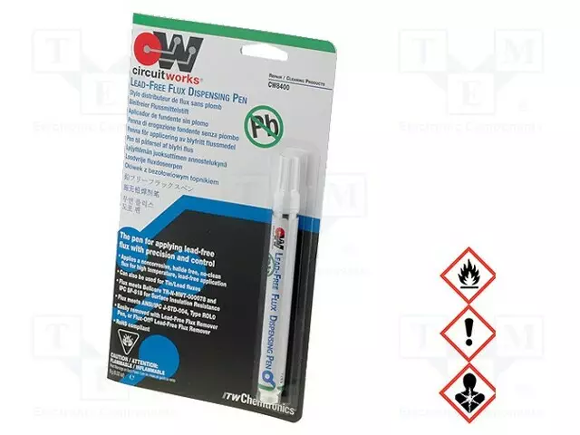 JUOKSUTE - HALOGEENITON,ROL0 - NESTE - HUOPAKYNÄ - 9ML - Juotoskemikaalit - CH-CW8400 - 1