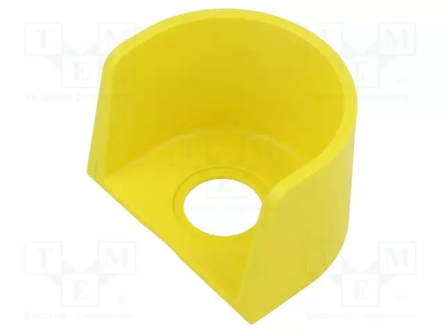 SUOJAKAULUS - 45 - 22X39,2X74,8MM - MUOVI - RUNKO: KELTAINEN - Taulukytkimien lisävarusteet - 45-549.1400 - 1