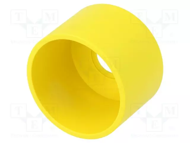 SUOJAKAULUS - 45 - Ø75X47,5MM - MUOVI - RUNKO: KELTAINEN - Taulukytkimien lisävarusteet - 45-550.1400 - 1