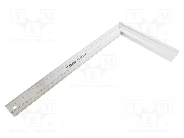 SUORAKULMA - LAJI: PUUSEPPÄ-400X214MM - Vatupassit, vesivaa'at ja mitat - BE1674A400 - 1