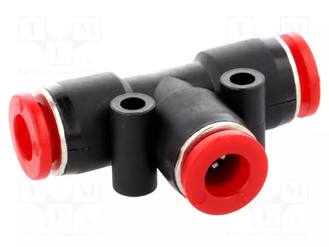 T-HAARALIITIN - PBT - Liittimet ja johdot pneumatiikkaan - C00600600 - 1