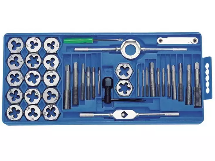 TAP AND DIE SET - 40 PCS. - Erikoiskäsityökalut - HTDS40 - 1