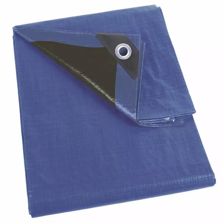 TARPAULIN - BLUE/BLACK - ULTRA STRONG - 6 x 10 m - Pressut ja peitteet - 180-0610 - 1