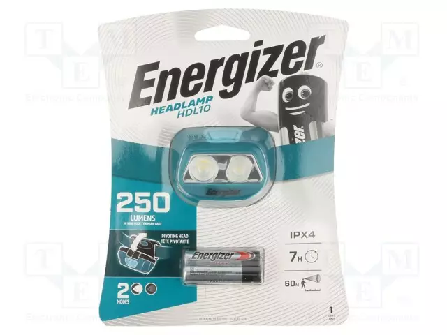 TASKULAMPPU: LED OTSAVALO - IPX4 - 25LM,250LM - 7H - Taskulamput ja otsalamput - HEADLAMP-HDL10 - 1