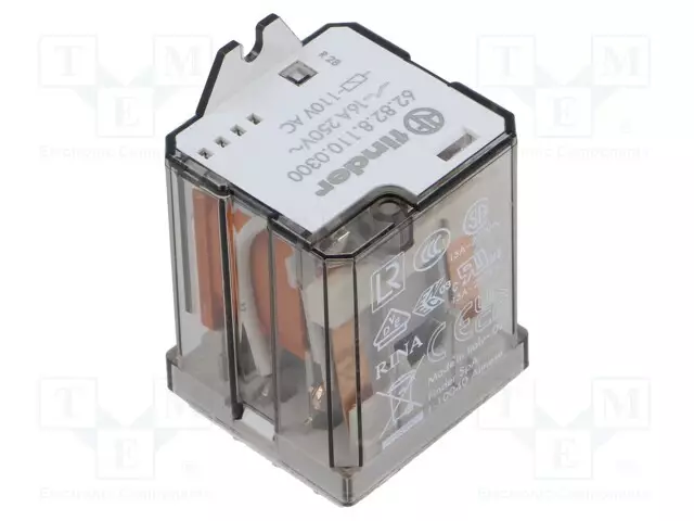 TEHORELE - DPST-NO - UKELAN: 110VAC - 62.82 - Tehoreleet - 62.82.8.110.0300 - 1