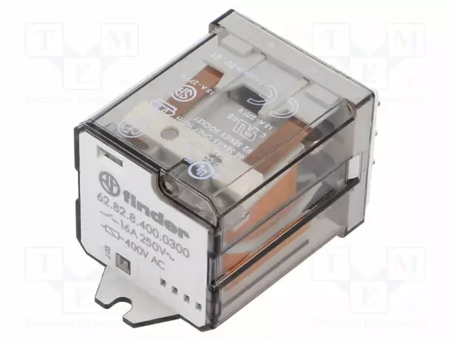 TEHORELE - DPST-NO - UKELAN: 400VAC - 62.82 - Tehoreleet - 62.82.8.400.0300 - 1