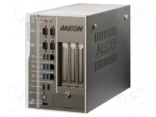 TEOLLISUUSTIETOKONE - 12÷24VDC - SEINÄ-ETHERNET X3 - BOXER - 0BRAM - Teollisuusverkot - BOXER6842MA21010 - 1