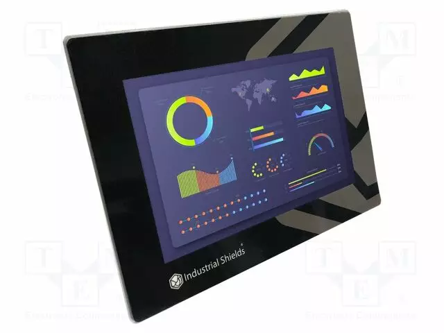 TEOLLISUUSTIETOKONE - 12÷24VDC - TOUCHBERRY PI - 2GBRAM - 10,1" - IN: 5 - Teollisuusverkot - 037103000000 - 1