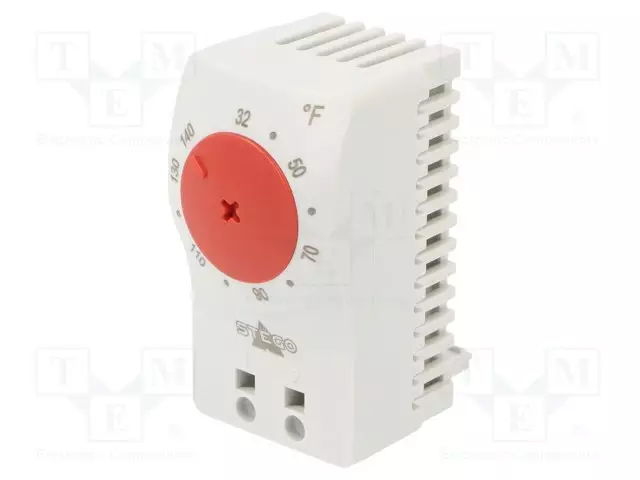 TERMOSTAATTI - NC - 10A - 250VAC - JOUSIPURISTIMET - 60X33X41MM - Teollisuus termostaatit - 11100.9-00 - 1