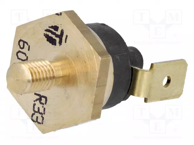 TERMOSTAATTI - NC - 60°C - 16A - 250VAC - LIITTIMET 6,3 MM - Teollisuus termostaatit - AR33W3S2-60 - 1