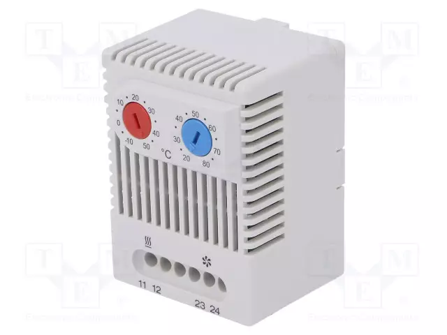 TERMOSTAATTI - NC + NO - 10A - 250VAC - RUUVILIITTIMET - IP20 - Teollisuus termostaatit - 01175.0-00 - 1