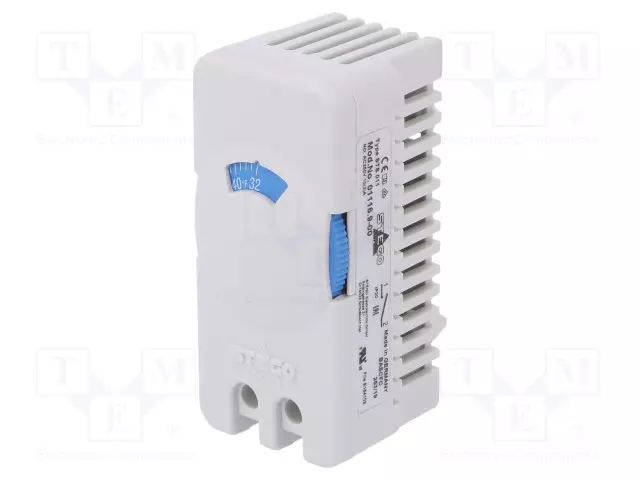 TERMOSTAATTI - NO - 10A - 250VAC - RUUVILIITTIMET - -45÷80°C - Teollisuus termostaatit - 01116.9-00 - 1