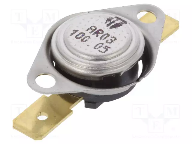 TERMOSTAATTI - SPST-NC - 100°C - 16A - 250VAC - ±5°C - 250VAC/16A - Teollisuus termostaatit - AR03W1S3-100 - 1