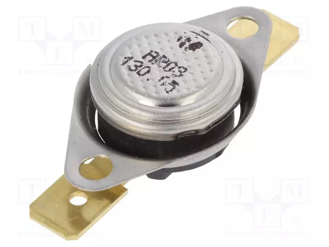 TERMOSTAATTI - SPST-NC - 130°C - 16A - 250VAC - ±5°C - 250VAC/16A - Teollisuus termostaatit - AR03W1S3-130 - 1