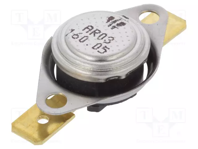 TERMOSTAATTI - SPST-NC - 160°C - 16A - 250VAC - ±5°C - 250VAC/16A - Teollisuus termostaatit - AR03W1S3-160 - 1