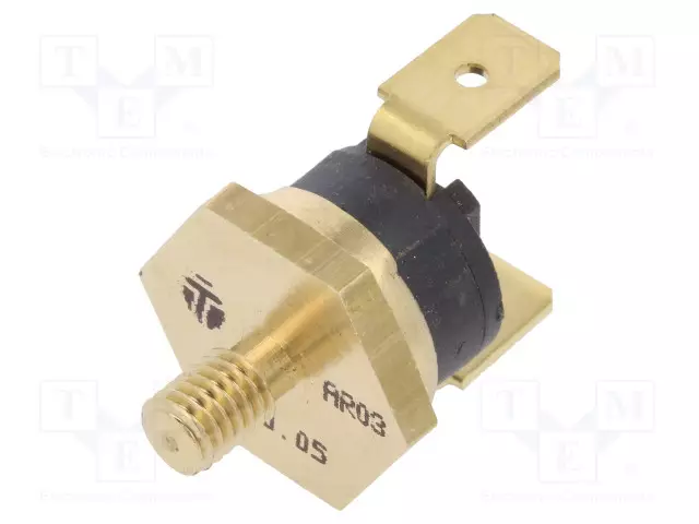 TERMOSTAATTI - SPST-NC - 50°C - 16A - 250VAC - LIITTIMET 6,3 MM - Teollisuus termostaatit - AR03W3S2-50 - 1