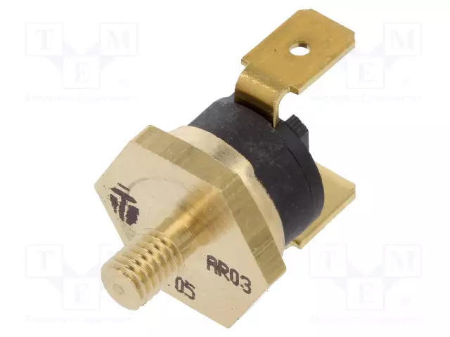 TERMOSTAATTI - SPST-NC - 90°C - 16A - 250VAC - LIITTIMET 6,3 MM - Teollisuus termostaatit - AR03W3S2-90 - 1