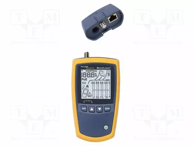 TESTERI: LAN JOHDOTUS - LCD - MITATTAVAN JOHDON PIT: MAX.460M - LAN Testerit - FNET-MS2-100 - 1