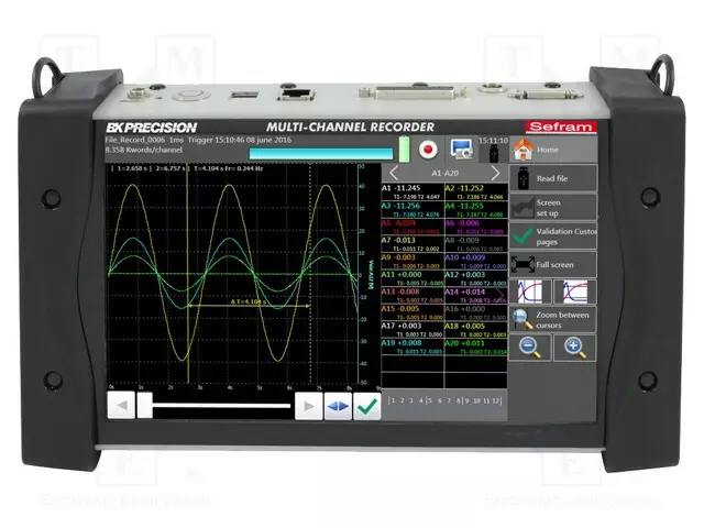 TIEDONKERÄYSJÄRJESTELMÄ - CH: 20 - 0÷200V - 66X298X176MM - Tiedonkeruujärjestelmät - DAS240 - 1