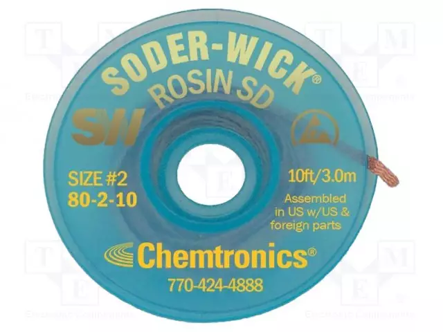 TINAIMUNAUHA - HALOGEENITON,HARTSI,ROL0 - W: 1,5MM - Tinaimunauhat - CH-SW80-2-10 - 1