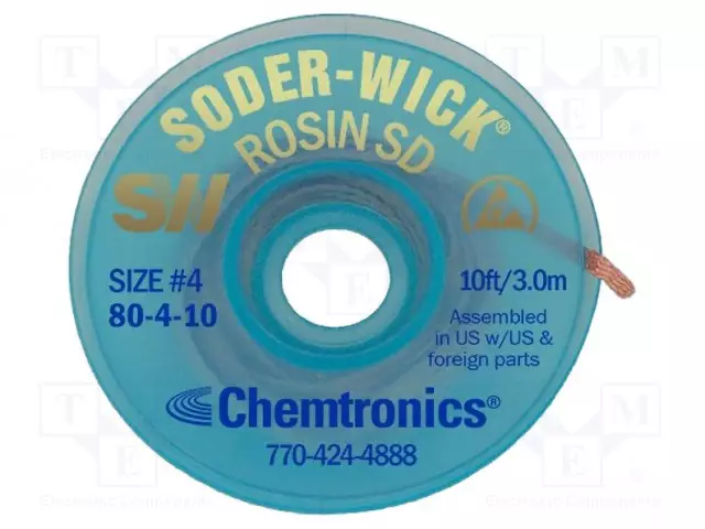 TINAIMUNAUHA - HALOGEENITON,HARTSI,ROL0 - W: 2,8MM - Tinaimunauhat - CH-SW80-4-10 - 1