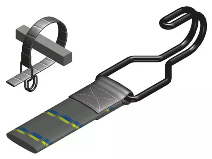 UNIVERSAL ELASTIC STRAP 600 X 20MM - Kuormaliinat ja kiristimet - 612-60 - 1