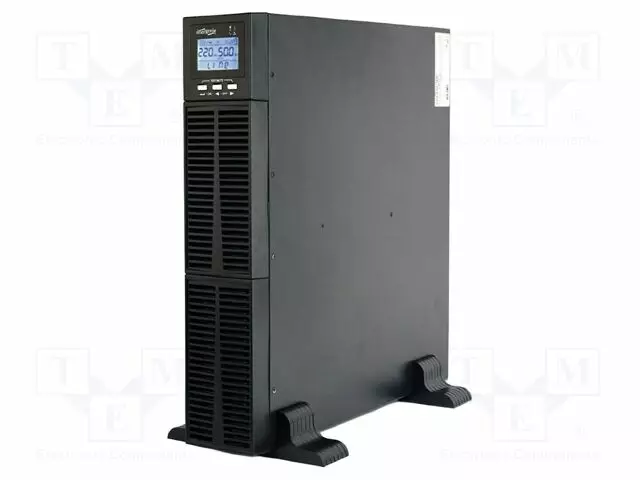 UPS VIRTALÄHDE - 1,8KW - 2KVA - 220V - RACK - 440X528X88MM - 9AH - 3H - UPS ja tietokeneen virtalähteet - EG-UPSO-RACK-2000 - 1