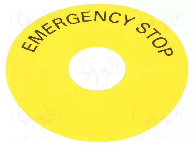 VAROITUSALUSTA - 22MM - 3SU1.5 - ØASENNUSAUK.: 22MM - Ø: 75MM - -25÷70°C - Taulukytkimien lisävarusteet - 3SU1900-0BC31-0DA0 - 1