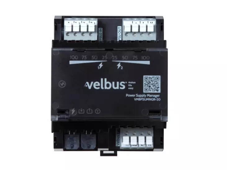 Velbus Power Supply Manager - Taloautomaatio - VMBPSUMNGR-20 - 1