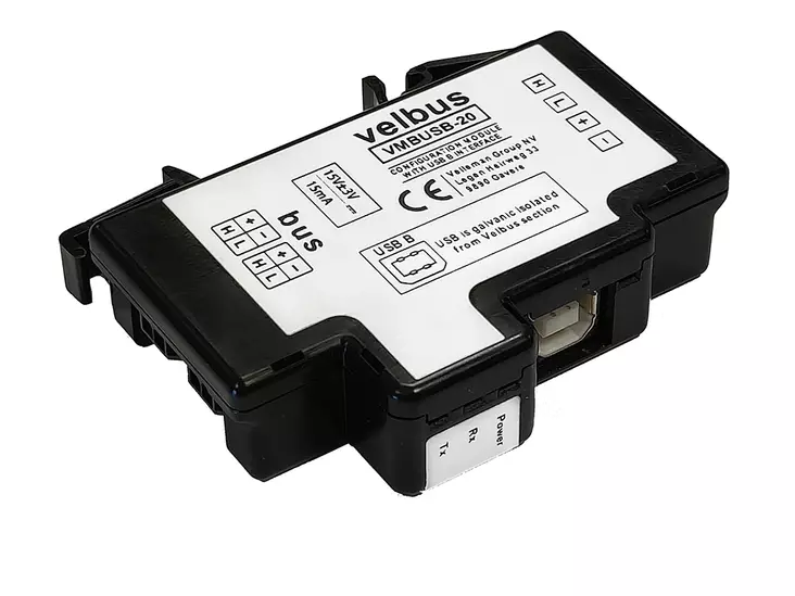 Velbus USB interface & configuration module - Taloautomaatio - VMBUSB-20 - 1