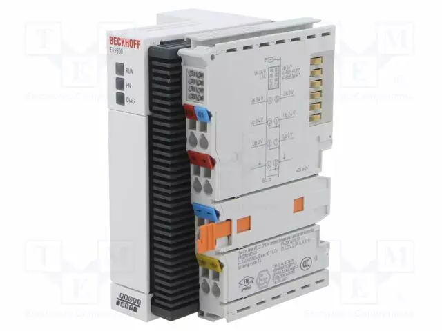 VIESTINTÄ - 24VDC - RJ45 X2 - IP20 - ETHERCAT,PROFINET RT - 120MA - Teollisuusverkot - EK9300 - 1