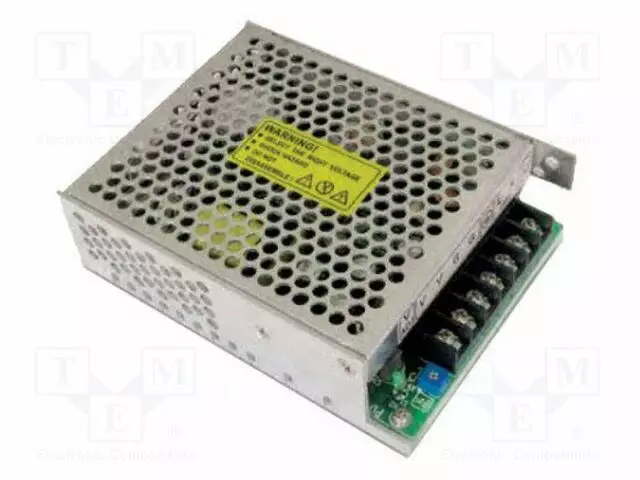 VIRTALÄHDE: IMPULSSI - 60W - 12VDC - 5A - OUT: 1 - -20÷70°C - 80% - Teollisuushakkuriteholähteet - QPD6012-QUA-0 - 1